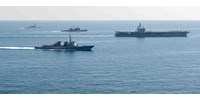  Amerikai-dél-koreai tengeri hadgyakorlat kezdődött Dél-Korea partjainál  