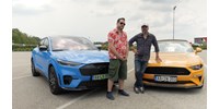  A V8 bugyborgása vagy a Mach-E suttogása? – Beültettük Winkler Róbertet az elektromos Mustangba  