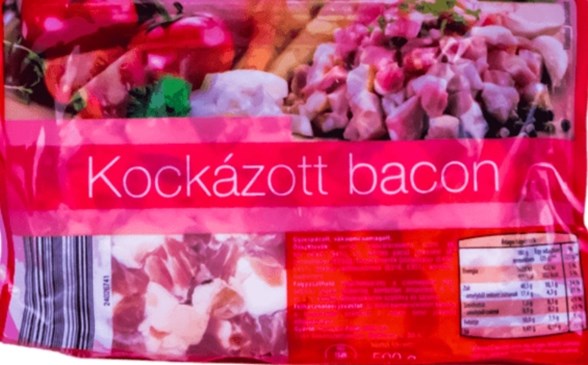 e! ÍAldi kockázott bacon nébih