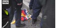  Tibeti zászlókkal készülnek a kínai elnök ellen tüntetők Budapesten  