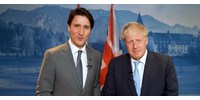  Zavarba ejtő videóban üzent az ukránoknak Johnson és Trudeau a G7-ről  
