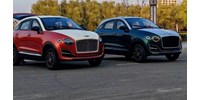  Még mindig vannak érthetetlen kínai klónautók, mint ez a Bentley-utánzat  