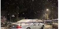  Annyira tél van Amerikában, hogy Los Angelesben havazott  