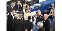 Kiutasítottak egy román képviselőt az EP ülésterméből – videó