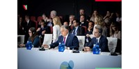 Diplomáciai nagyüzem címmel töltött fel Orbán több képet arról, ahogyan európai vezetőkkel találkozik Granadában