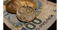  Beszakadt a rubel az új szankciók bejelentése után  