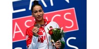  Kovács Zsófia Eb-bronzérmes gerendán  