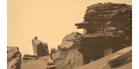  Kígyófejre hasonlító sziklát és egy „lebegő” követ is talált a Marson a NASA  