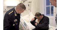 Meglátogatták az újbudai késelés túlélő rendőreit a kollégáik