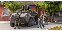  Helyszíni riport Észak-Koszovóból: akkorára nőtt a katonai jelenlét, hogy csillapodnak a kedélyek  