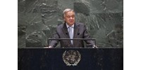  Az izraeli kritika után európai politikusok és az Arab Liga főtitkára is kiálltak António Guterres ENSZ-főtitkár mellett  