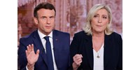  Macron azzal vádolta meg Le Pent, hogy az orosz hatalomtól függ  