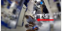  A pénztáros segítségével lopott az áruházból egy rendőr  