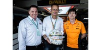 Szijjártó Péter megtalálta Lando Norris magyar mérnökét a Hungaroringen