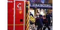  Két villamos futott egymásba Strasbourgban, ötven ember sérült meg  