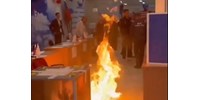  Molotov-koktéllal támadnak szavazóhelyiségeket Oroszországban  