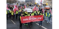  Sztrájkkal ünnepelték az Amazon dolgozói a Black Fridayt  