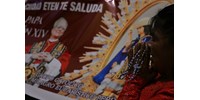  Sajátjukként ünneplik a peruiak XIV. Leó pápát  