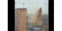 Gigantikus fekália-gejzír tört fel Moszkvában – videó