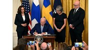  Joe Biden aláírta: az Egyesült Államok is hozzájárul Svédország és Finnország NATO-csatlakozásához  