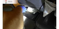  A frissen ragasztott kárpit árulta el a kokaint csempésző szerb sofőrt Röszkén  