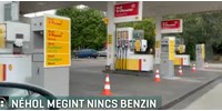  Megint akadozik az üzemanyag-ellátás, bezárt Shell-kutat is talált az RTL  