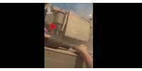  Videón, ahogy a Hamász egyik fegyverese megpróbál felrobbantani egy izraeli tankot  