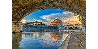 450 cm helyett 112 cm: már olyan alacsony a folyó vízállása Rómában, hogy előbukkant egy ókori híd
