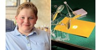  Megépítette Arkhimédész halálsugarát egy 13 éves iskolás  