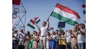  Fotógaléria: Ilyen volt Magyar Péter utolsó tüntetése a választás előtt  