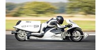  Gőzmeghajtást kapcsoltak egy motorkerékpárra, 289 km/h-ra gyorsult – videó  