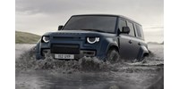 Itt a megújult Land Rover Defender, akár 635 lovas biturbó V8-cal