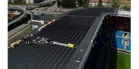 Évente 219 000 kWh áramot termelő napelemet telepítettek egy tetőre Norvégiában – videó