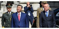  Huszármegtekintés után a Sándor-palotában fogadja a kínai elnököt Sulyok Tamás  
