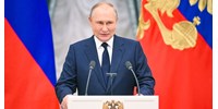  Náci szennyről írt Putyin győzelem napi üzenetében  