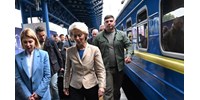  Kijevbe látogatott Ursula von der Leyen  