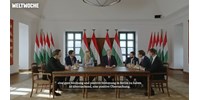 Orbán egy csapat baráti újságírónak és influenszernek bizonygatta a Karmelitában, hogy a migráció rossz