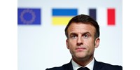  Macron kitart amellett, hogy szükség lehet a Nyugat által végrehajtott szárazföldi műveletekre Ukrajnában  
