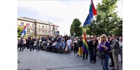  „Vonják vissza a technofasiszta törvényt!” - ma a Fővám téren tartja szokásos keddi tüntetését Hadházy Ákos  