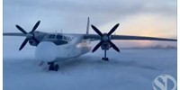  Tévedésből a leszállópálya helyett egy befagyott folyón landolt egy utasszállító repülőgép Kelet-Szibériában  