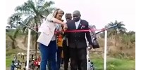 A felavatása pillanatában dőlt össze egy híd Kongóban – videó