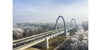  Ellipszis alakú Tisza-híd épült  