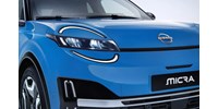  Itt a vadonatúj Nissan Micra, ami egy átmaszkolt Renault 5  