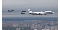  Moszkva felett repült a repülőgép, amiről atomháború idején is irányítani lehet Oroszországot  