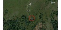  Kiadtak egy műholdképet Jevgenyij Prigozsin lezuhant repülőgépének roncsairól  