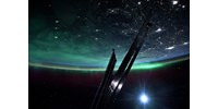  Így nézett ki a sarki fény a Nemzetközi Űrállomás fedélzetéről nézve – fotó  