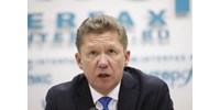  Gazprom-főnök: Mi határozzuk meg a gázkereskedés szabályait  