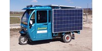 Napfénnyel megy a legaranyosabb magyar elektromos furgon, a NapCsiga
