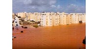  Kétezer áldozatot szedett a tomboló vihar és árvíz Líbiában  