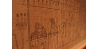  Fotókon a Halottak Könyve: a 2000 éves, 16 méter hosszú papirusztekercs, amit egy egyiptomi sírban találtak  